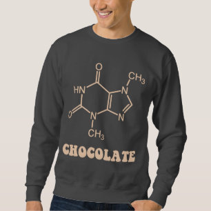 Scientific Chocolate Element Theobromine Molecule Trui