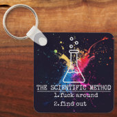 Scientific Method FAFO Keychain (Voorkant)