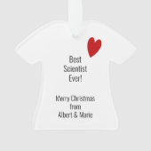 Scientist Bowtie Professional Ornament (achterkant)