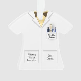 Scientist Bowtie Professional  Ornament