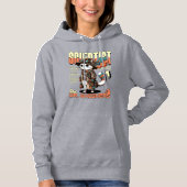 Scientist Cat | Grappige kat | Casual hoodie (Voorkant)