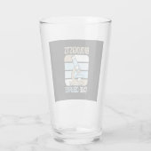 Scientist Gift | Biologen nemen celfies Glas (Achterkant)