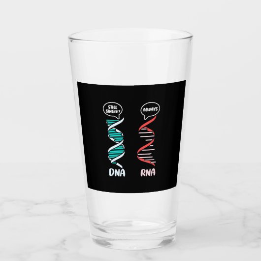 Scientist Gift | Biologische leraar Rna Glas (Voorkant)