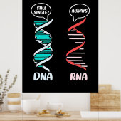 Scientist Gift | Biologische leraar Rna Poster (Keuken)
