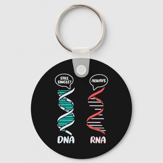 Scientist Gift | Biologische leraar Rna Sleutelhanger (Voorkant)