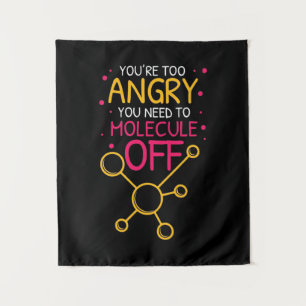 Scientist Gift   Chemie die je te angstig maakt Wandkleed