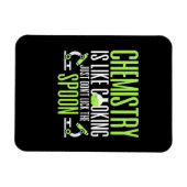 Scientist Gift | Chemie is als koken Magneet (Horizontaal)