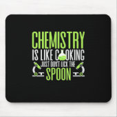 Scientist Gift | Chemie is als koken Muismat (Voorkant)