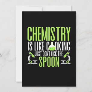 Scientist Gift   Chemie is als koken Save The Date