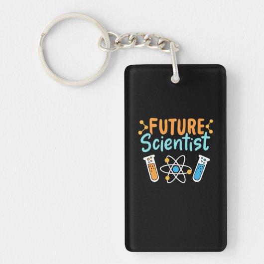 Scientist Gift | Future Scientist Sleutelhanger (Voorkant)