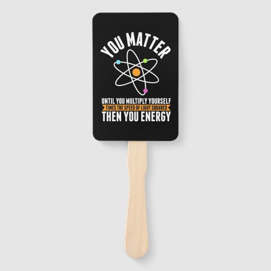 Scientist Gift | Fysieke wetenschappen Handwaaier (Voorkant)