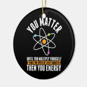 Scientist Gift | Fysieke wetenschappen Keramisch Ornament (Links)