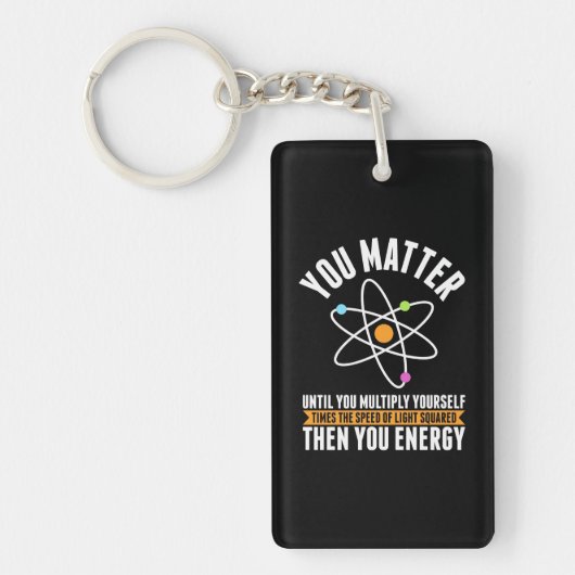 Scientist Gift | Fysieke wetenschappen Sleutelhanger (Voorkant)