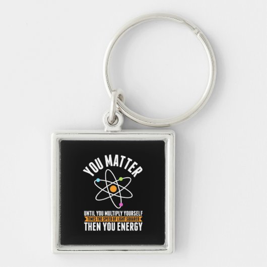 Scientist Gift | Fysieke wetenschappen Sleutelhanger (Voorkant)