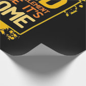 Scientist Gift | Goud is het beste element Cadeaupapier (Hoek)