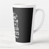 Scientist Gift | I Leer favoriete wetenschappers Latte Mok (Rechts)
