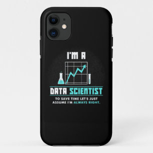 Scientist Gift   Ik ben Data Scientist Case-Mate iPhone Case