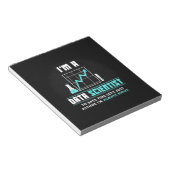 Scientist Gift | Ik ben Data Scientist Notitieblok (Schuin)