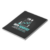 Scientist Gift | Ik ben Data Scientist Notitieblok (Linkerzijde)