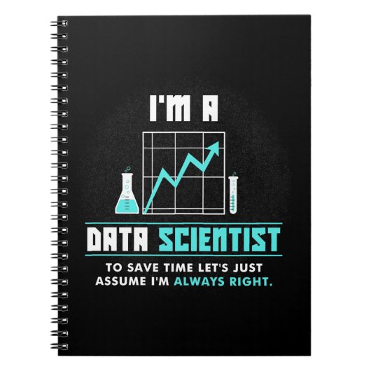 Scientist Gift | Ik ben Data Scientist Notitieboek (Voorkant)
