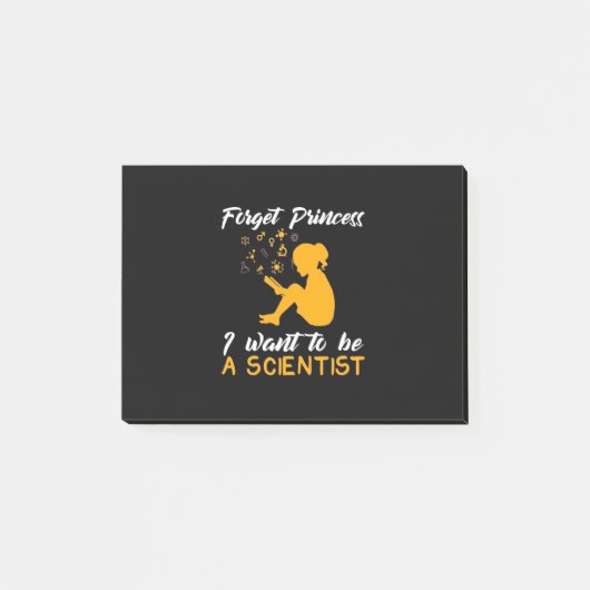 Scientist Gift | Ik ben toekomstige wetenschappers Post-it® Notes (Voorkant)