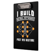 Scientist Gift | Ik bouw neurale netwerken Klembord (Links)