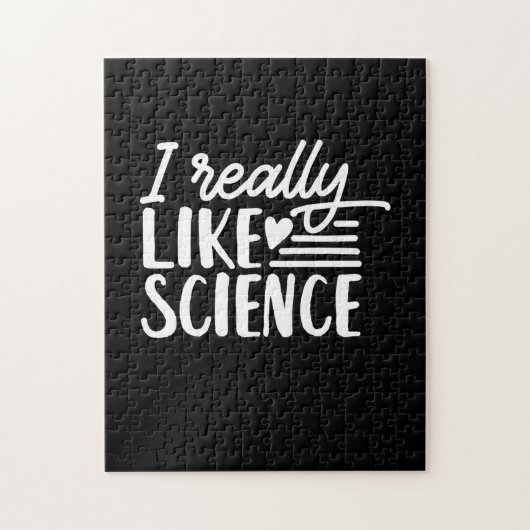 Scientist Gift | Ik hou echt van wetenschap Legpuzzel (Verticaal)