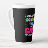 Scientist Gift | Ik weet dat ik wetenschap als een Latte Mok (Linkerhoek)