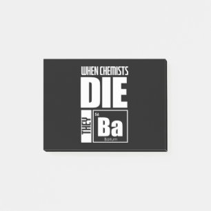 Scientist Gift   Levendige chemie Post-it® Notes