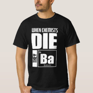 Scientist Gift Levendige chemie T-shirt