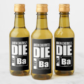 Scientist Gift | Lovely Chemistry Wijn Etiket (Flessen)