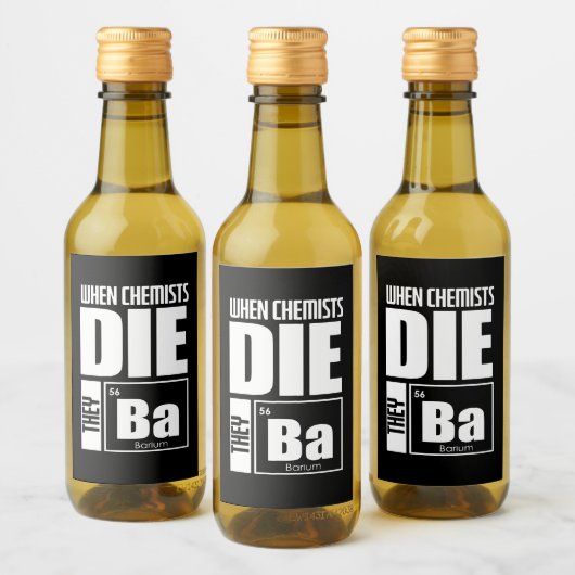 Scientist Gift | Lovely Chemistry Wijn Etiket (Flessen)