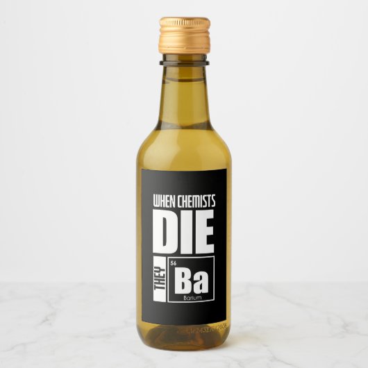 Scientist Gift | Lovely Chemistry Wijn Etiket (Voorkant)