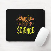 Scientist Gift | Opkomen voor de wetenschap Muismat (Met muis)