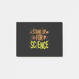 Scientist Gift Opkomen voor de wetenschap Post-it® Notes
