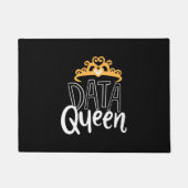 Scientist Gift | Proud Data Queen Deurmat (Voorkant)