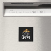 Scientist Gift | Proud Data Queen Magneet (Insitu (Vaatwasser))