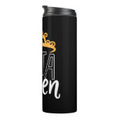 Scientist Gift | Proud Data Queen Thermosbeker (Geroteerd rechts)
