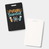 Scientist Gift | Toekomstige wetenschappers Badge (Front & Back)