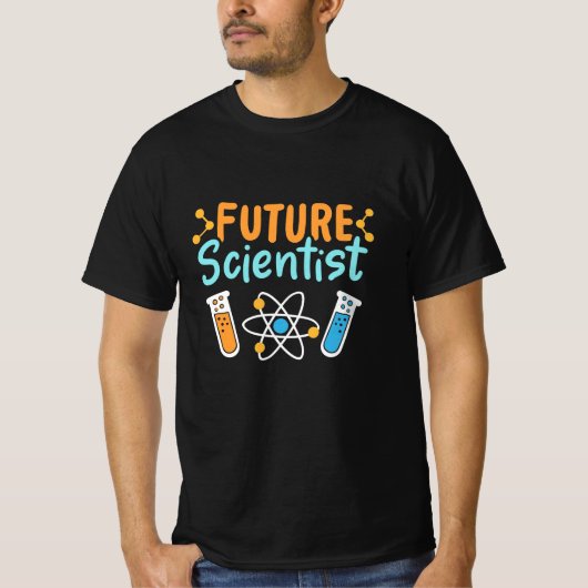 Scientist Gift | Toekomstige wetenschappers T-shirt (Voorkant)