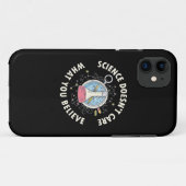 Scientist Gift | Wetenschap geeft niet om Case-Mate iPhone Case (Achterkant (horizontaal))