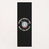 Scientist Gift | Wetenschap geeft niet om Yogamat (Voorkant)