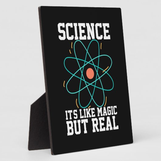 Scientist Gift | Wetenschap is als een Magisch Fotoplaat (Zijkant)