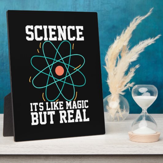 Scientist Gift | Wetenschap is als een Magisch Fotoplaat (Zijkant)