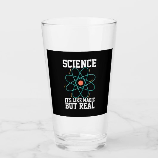 Scientist Gift | Wetenschap is als een Magisch Glas (Voorkant)