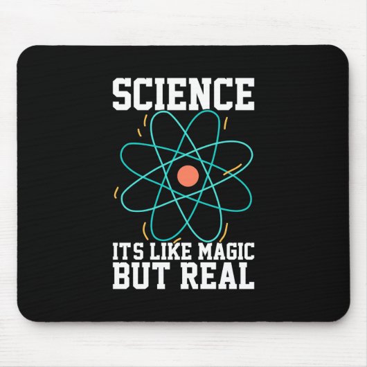 Scientist Gift | Wetenschap is als een Magisch Muismat (Voorkant)