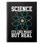 Scientist Gift | Wetenschap is als een Magisch Notitieboek (Voorkant)