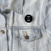 Scientist Gift | Wetenschap is als een Magisch Ronde Button 3,2 Cm (In situ)