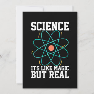 Scientist Gift Wetenschap is als een Magisch Save The Date