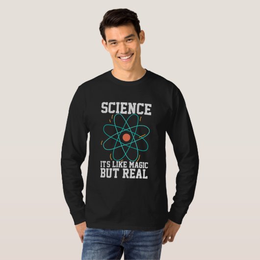 Scientist Gift | Wetenschap is als een Magisch T-shirt (Voorkant volledig)